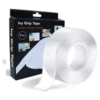 Ivy grip Tape Nano Magic Tape Double Sided Tape Heavy Duty Transparent Tape (Pack of 1)-thumb1