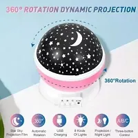 Plastic Star Master Rotating 360 Degree Kids Toys Moon Light Projector For Kids Room Bulb (Multi Color, Pack of 1)-thumb2