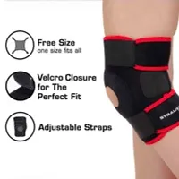 Knee Cap|Knee Pain Relief |Knee Belt|Joint Pain Relief (Red)(PACK OF 1)-thumb2