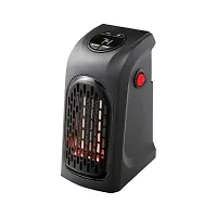 Electric Handy Room Heater with Button Controls Fan Room Heater (Black) PACK OF 1-thumb1
