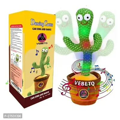 Toys Dancing Talking Cactus for Boys Girls: Dancing Singing Talking Recording  (pack of 1)Green