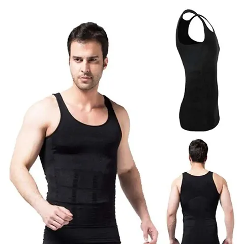 Stylish Nylon Spandex Sports Vest For Men