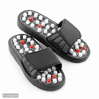 Acupressure and Magnetic Therapy Paduka Slippers for Full Body Blood Circulation(PACK OF 1)-thumb2