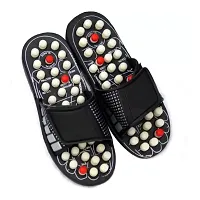 Acupressure and Magnetic Therapy Paduka Slippers for Full Body Blood Circulation(PACK OF 1)-thumb2