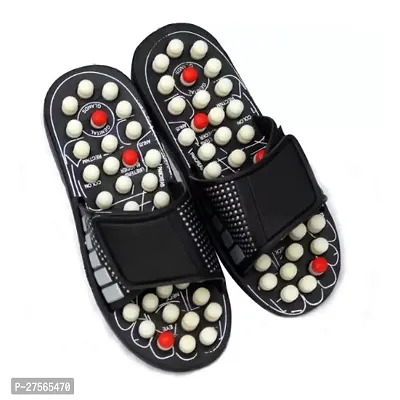 Acupressure and Magnetic Therapy Paduka Slippers for Full Body Blood Circulation(PACK OF 1)-thumb3