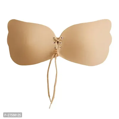 Butterfly Bra Push Ups | Silicone Sticky Bra Backless(Pack of 1)-thumb0