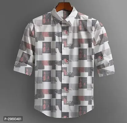 Reliable White Cotton Full Sleeve Casual Shirts For Men