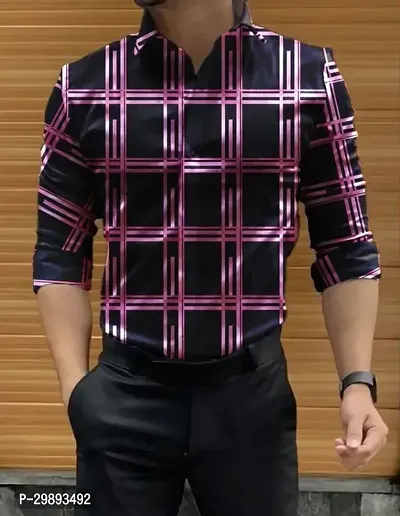 Reliable Purple Cotton Full Sleeve Casual Shirts For Men