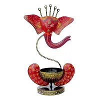 Discount ARA Lord Ganesha Tealight Holder/ Candle Holder/ Diwali Gift Item / Diwali Decoration Items for Home Decor / Home Decorative Items-thumb3