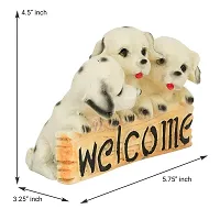 Welcome Dog Statue Showpiece - for Living Room Drawing Room- Home Decor - Birthday Gifts -Gifts-thumb2