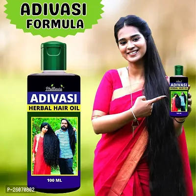 Phillauri Adivasi Natural Made Powerful Effective Jadibutiya Hair Oil-100Ml-Pack Of 1
