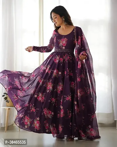 Fancy Anarkali Gown for Women-thumb0