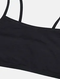 Classic Cotton Solid Sports Bra for Women-thumb2