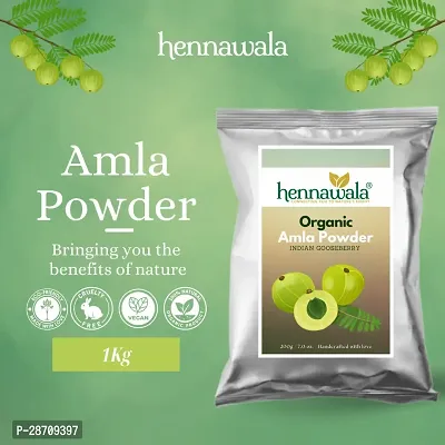 Hennawala Organic Amla Powder for Hair 1 Kg