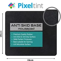 Pixeltint Sleep in Silence Printed Anti-Skid Mouse Pad for Laptops and Computers-thumb4