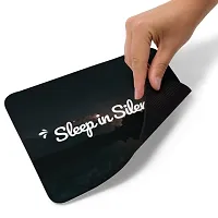 Pixeltint Sleep in Silence Printed Anti-Skid Mouse Pad for Laptops and Computers-thumb1
