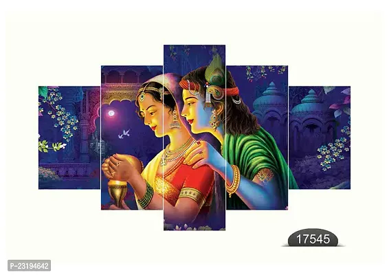 Beautiful Unframed Wall Painting For Wall Decor Set Of 5, 75 X 43 CM