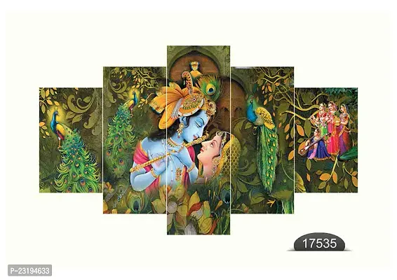 Beautiful Unframed Wall Painting For Wall Decor Set Of 5, 75 X 43 CM