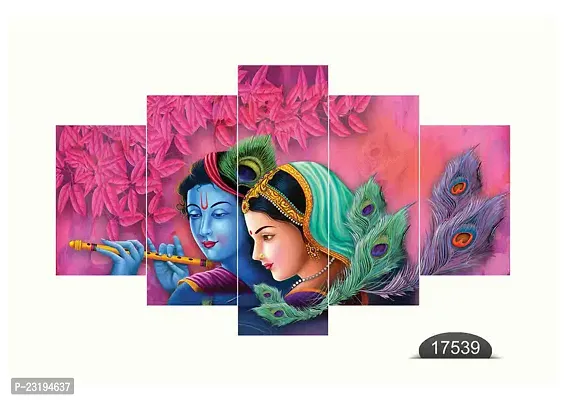Beautiful Unframed Wall Painting For Wall Decor Set Of 5, 75 X 43 CM