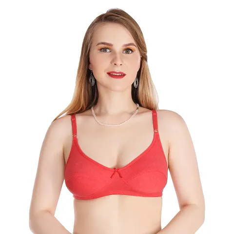 regular non pad bra pack of (1) bra for women ::bra