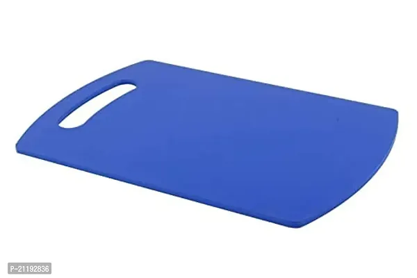 Chopping Board Cutting Pad Plastic for Home and Kitchen Accessories Items Tools Gadgets for Cutting Vegetables Non Sleep Anti Skid-thumb0