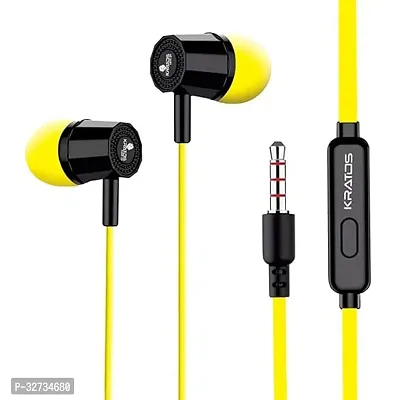 Stylish In-ear Wired - 3.5 MM Single Pin Headphones-thumb0