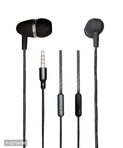 Stylish In-ear Wired - 3.5 MM Single Pin Headphones-thumb0