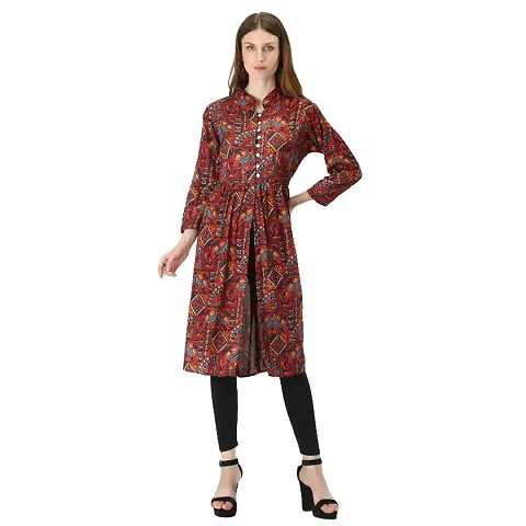 Women's Rayon Jaipuri Kurta