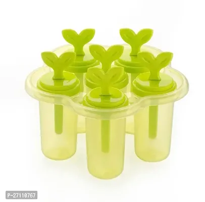 Plastic Ice Candy Mold Popsicle Frozen Ice Cream Maker Tray Kulfi Candy Ice CANDY  Mold Set of 6-thumb4