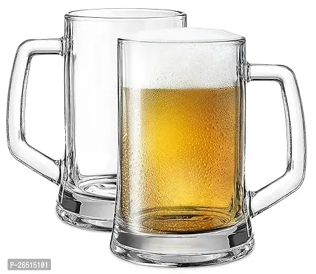 Italian Premium Jumbo Beer Mugs Set Of 2, 450Ml-thumb0