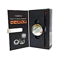 Maliao Professional Studio Touch 2 in 1 Gel Kajal  Eyeliner Cake, 24H Long Lasting, Waterproof, 3g + 4g-thumb1