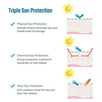 MALIAO Aloe Vera Face/Body Skin Care Sunblock (SPF 45 PA+++) High Power Sunscreen Cream-thumb1