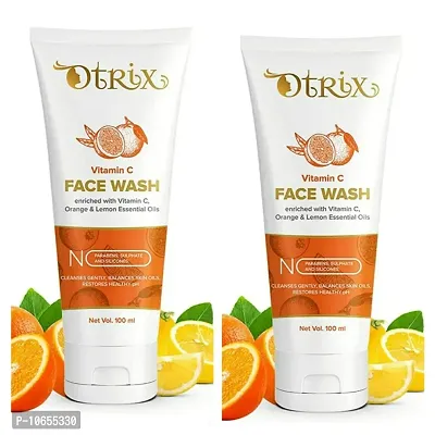 Otrix Vitamin C Face Wash -Pack Of 2, 100 ml Each