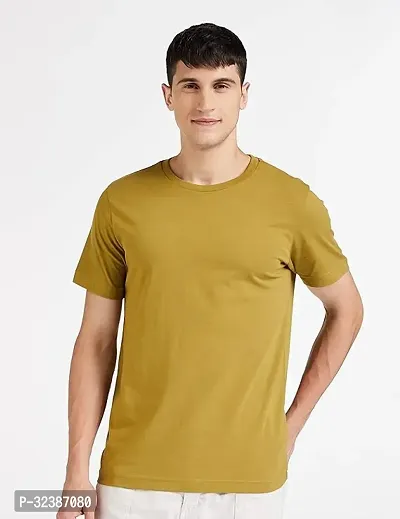 Slim Fit Round Neck for men  T Shirt-thumb0