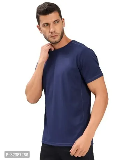 Slim Fit Round Neck for men  T Shirt-thumb0