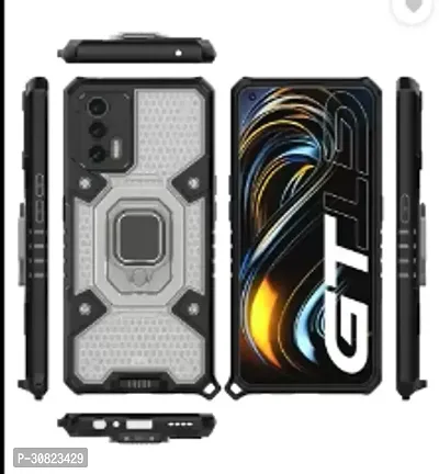 RUNICHA Back Cover for Realme X7 MaxWhite Shock Proof Pack of 1