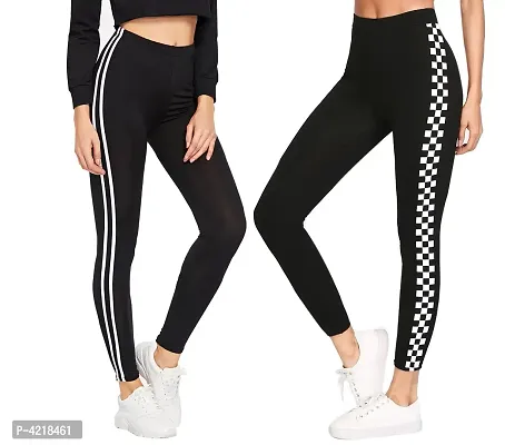 Women's Ankle Length Tight Stretched Jegging Combo Pack of 2