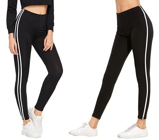 Women's Ankle Length Tight Stretched Jegging Combo Pack of 2