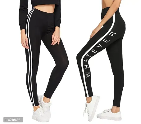 Women's Ankle Length Tight Stretched Jegging Combo Pack of 2