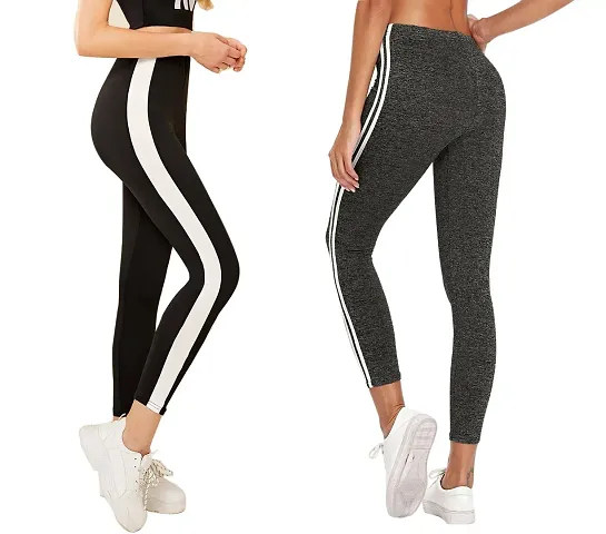 Women's Ankle Length Tight Stretched Jegging Combo Pack of 2