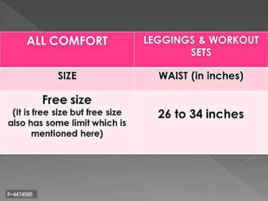 Comfy Solid Cotton Rib Active Wear Yoga Pant For Women (Pack Of 2)-thumb3