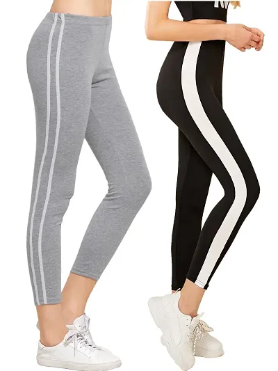 Best Selling Womens Activewear Tights/Yoga Pants Pack Of 2