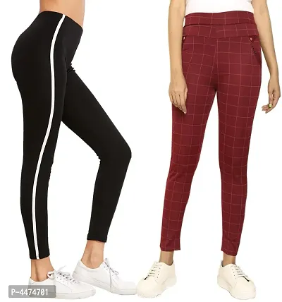 Indian Ladies Fashionable Soft And Comfortable Skin Friendly Pink Cotton  Leggings at Best Price in Solan | Maa Jwalpa Fashion