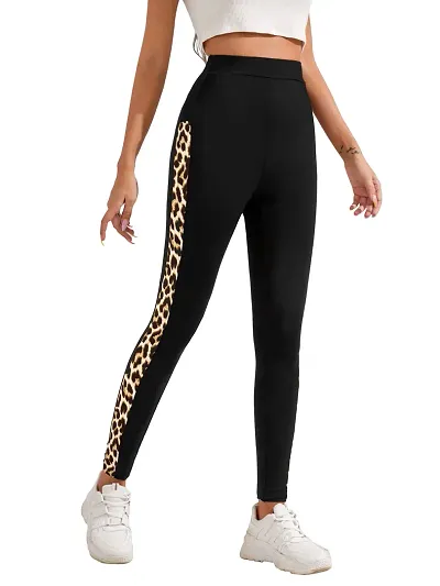 Trendy Lycra Blended Gym Wear Active Wear Yoga Wear Jegging Tight For Women