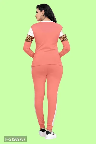 Elite  Cotton Blend  Tracksuit For Women-thumb2