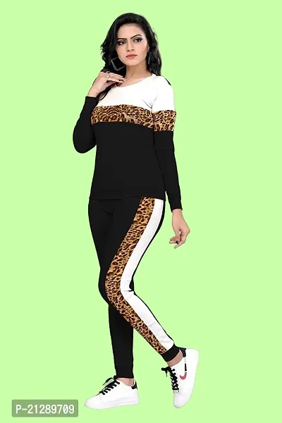 Elite  Cotton Blend  Tracksuit For Women-thumb0