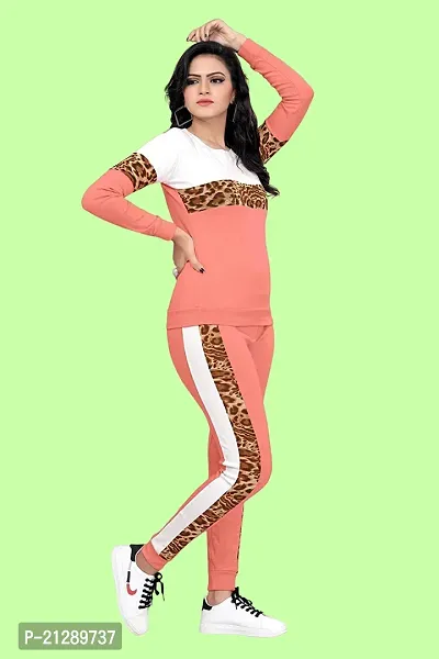 Elite  Cotton Blend  Tracksuit For Women-thumb3