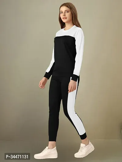 Womens Dailywear Active Wear Top Bottom Suits Track Suit-thumb2