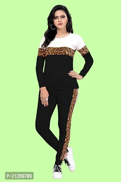 Elite  Cotton Blend  Tracksuit For Women-thumb2