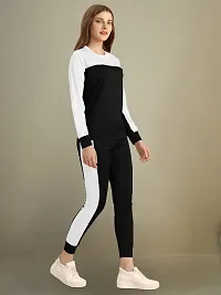 Womens Dailywear Active Wear Top Bottom Suits Track Suit-thumb4